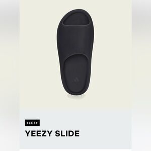 Brand new Yeezy Slides - onyx/black.  Men’s 6